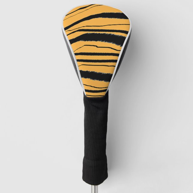 Funda Para Palo De Golf Impresión de tigre  (Anverso)