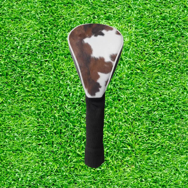Funda Para Palo De Golf Impresión de vaca asombrosa (Moo-ve Your Game, Swing in Style!)