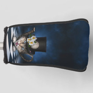 Funda Para Palo De Golf Impresionante diseño caprichoso para gato de odio