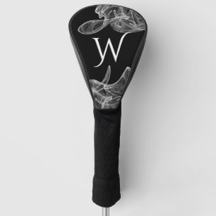 Funda Para Palo De Golf Impresionante Humo Blanco Inicializado