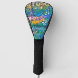 Funda Para Palo De Golf Impresionantes flores de paisaje de jardín colorid