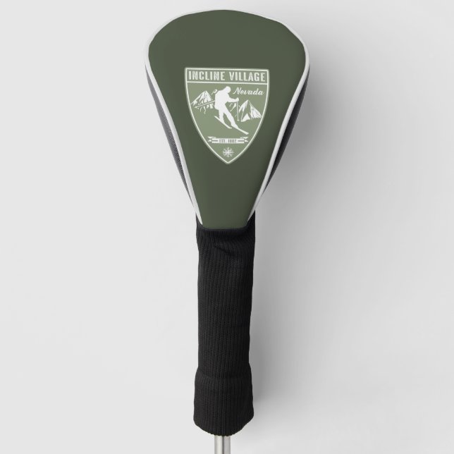 Funda Para Palo De Golf Incline de esquí en Nevada (Anverso)