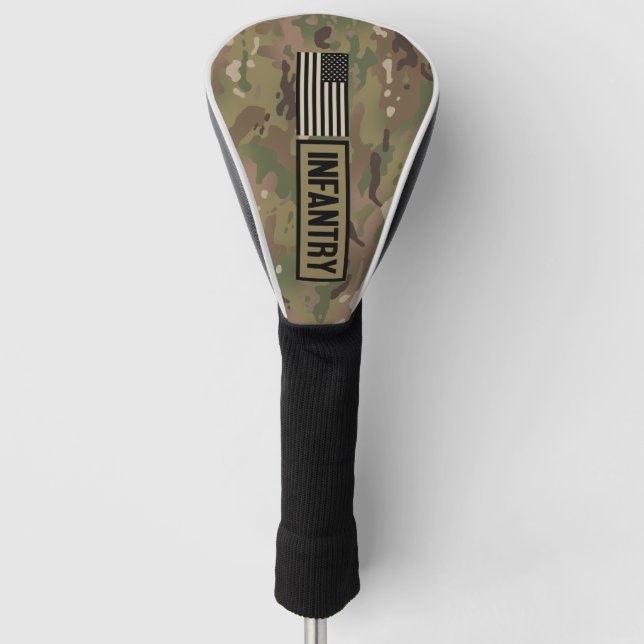 Funda Para Palo De Golf Infantería (camuflaje) (Anverso)
