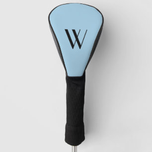 Funda Para Palo De Golf Inicial en polvo azul
