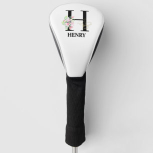 Funda Para Palo De Golf Inicial H Monograma Pretty H