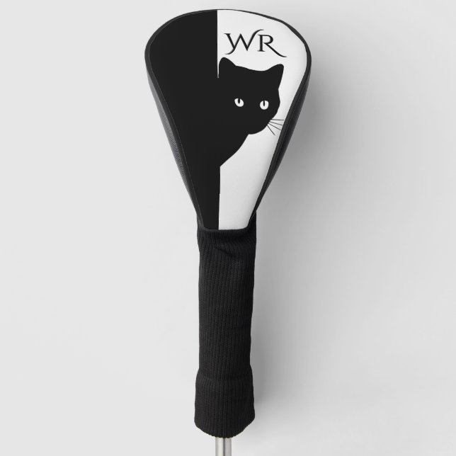 Funda Para Palo De Golf Inicio de Sly Black Cat (Anverso)