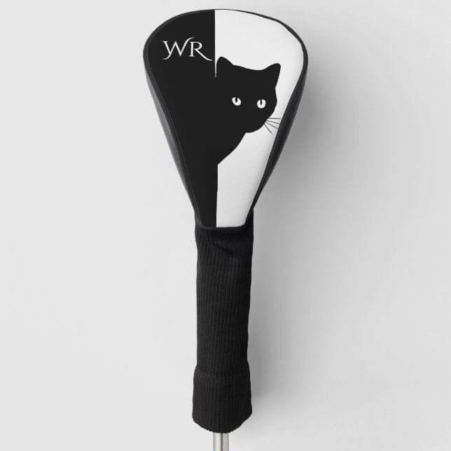 Funda Para Palo De Golf Inicio de Sly Black Cat (Anverso)