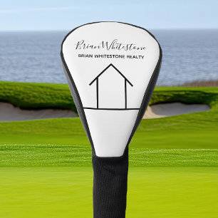 Funda Para Palo De Golf Inmobiliaria Empresa Personalizado Moda Realtor Si