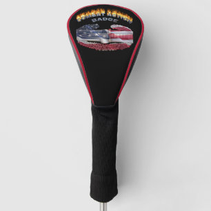 Funda Para Palo De Golf Insignia de Acción de Combate “Ardiendo”