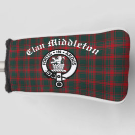 Funda Para Palo De Golf Insignia Escudo de Clan Middleton y Tartán