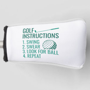 Funda Para Palo De Golf Instrucciones de golf