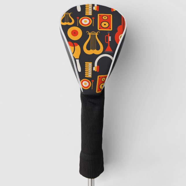 Funda Para Palo De Golf instrumentos musicales (Anverso)