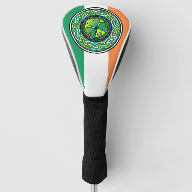 Funda Para Palo De Golf Irish shamrock (Anverso)