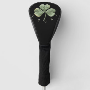 Funda Para Palo De Golf Irlanda Shamrock Lucky Black