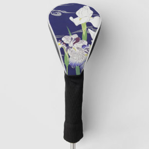 Funda Para Palo De Golf Irlandeses de Kogyo Tsukioka, arte de flores japon