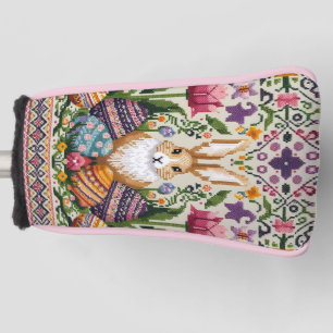 Funda Para Palo De Golf Isla Cuta/Colorida Primavera/Feria de Pascua
