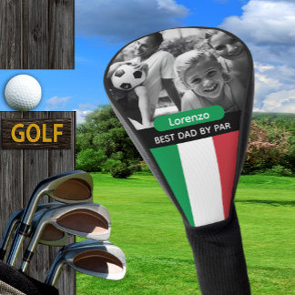 Funda Para Palo De Golf Italy Golf, Best Dad, Italian Flag, Photo