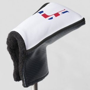 Funda Para Palo De Golf J Monograma sobrepuesto en el pcnt de bandera de l