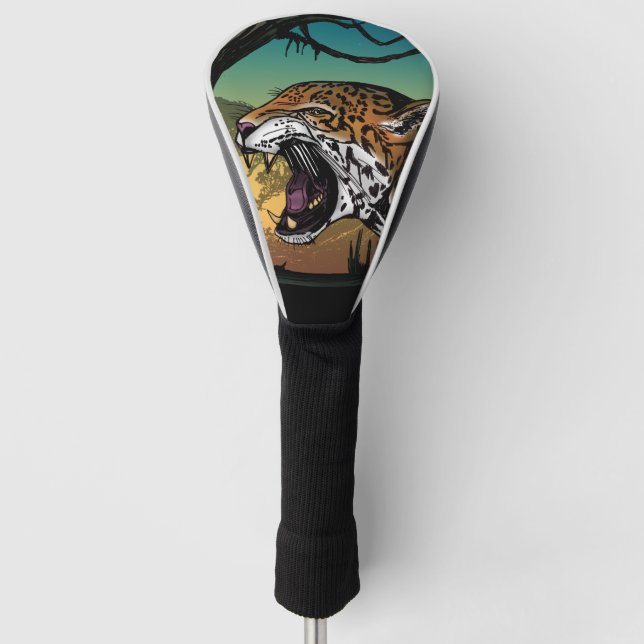 Funda Para Palo De Golf Jaguar (Anverso)