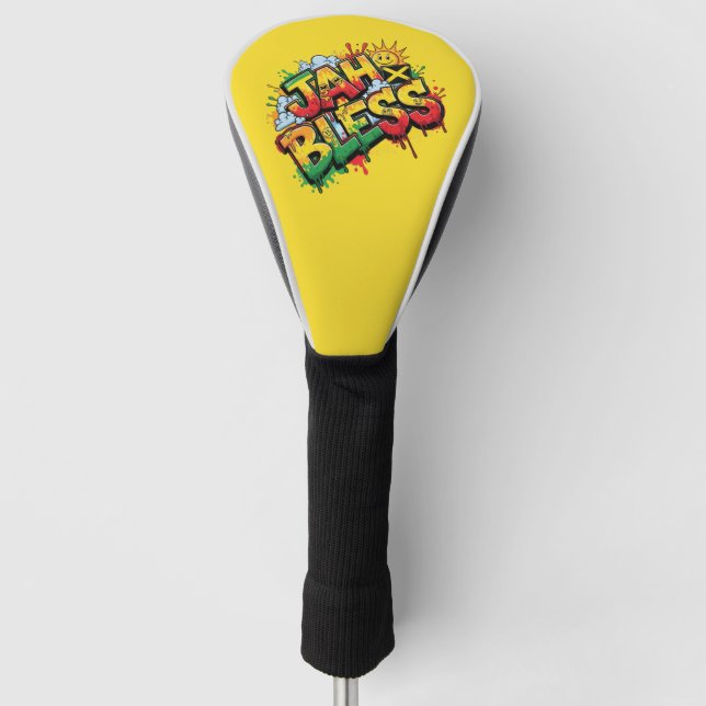 Funda Para Palo De Golf Jah Bless Reggae (Anverso)