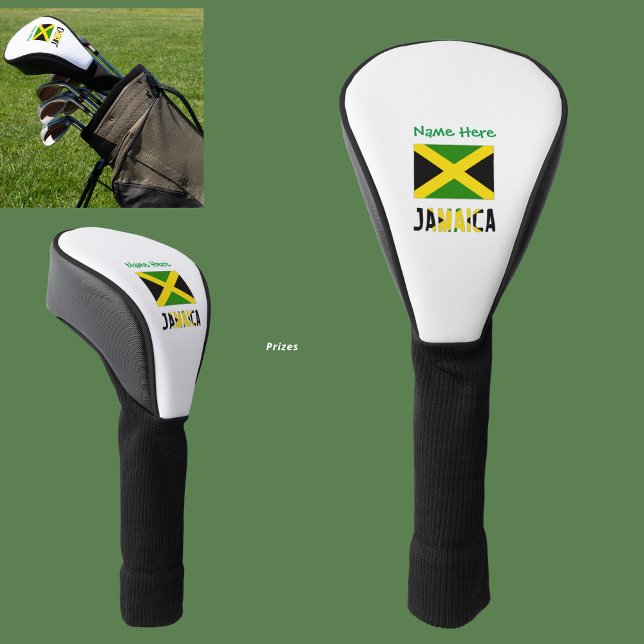 Funda Para Palo De Golf Jamaica y la personalización verde de la bandera j (Subido por el creador)