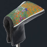 Funda Para Palo De Golf Jardín de flores por Gustav Klimt<br><div class="desc">Hermosa pintura colorida de un jardín de flores de Gustav Klimt. Las asombrosas variaciones de colores y hermosas flores encajan en muchos tipos de productos maravillosos e ideas de regalo.</div>