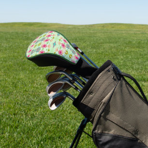 Funda Para Palo De Golf Jardín ecléctico encantador: Belleza floral divers