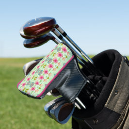Funda Para Palo De Golf Jardín ecléctico encantador: Belleza floral divers