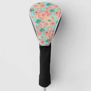 Funda Para Palo De Golf Jardín elegante Boho del melocotón de la primave