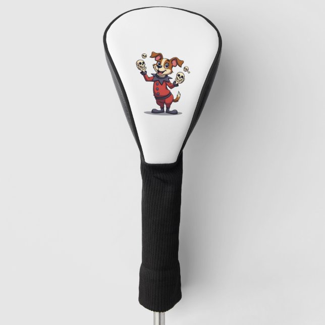 Funda Para Palo De Golf Jester Jack Russell (Anverso)