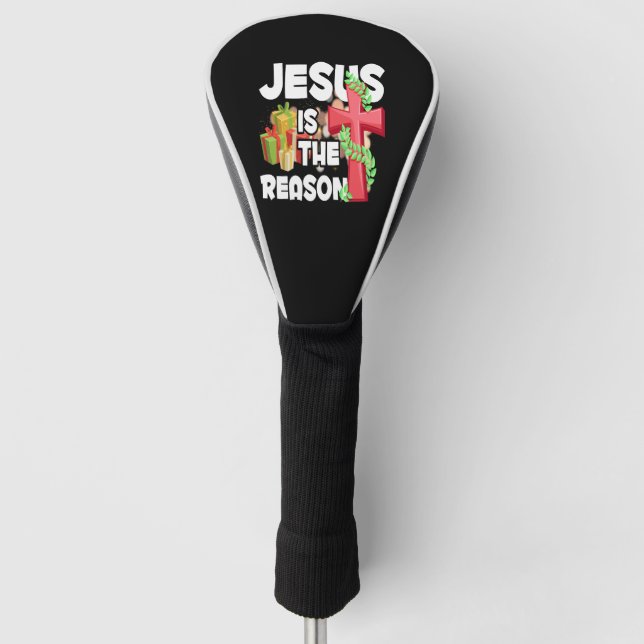 Funda Para Palo De Golf Jesús Es La Razón De La Temporada Cristiana (Anverso)