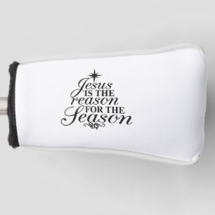 Funda Para Palo De Golf Jesús Es La Razón Para Los Navidades De Temporada