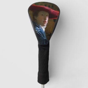 Funda Para Palo De Golf Johannes Vermeer - Chica con un Gorra rojo