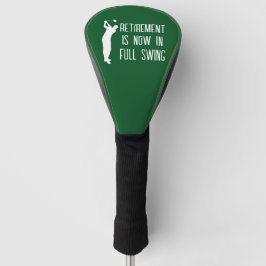 Funda Para Palo De Golf Jubilación Golfer Cumpleaños jubilado feliz jubila