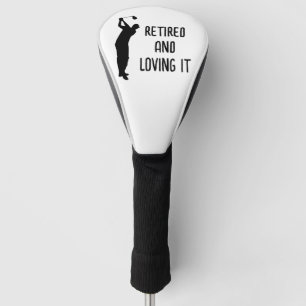 Funda Para Palo De Golf Jubilación Golfer Cumpleaños jubilado feliz jubila