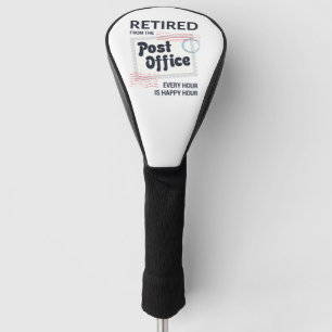 Funda Para Palo De Golf Jubilado cartero trabajador postal jubilación lind