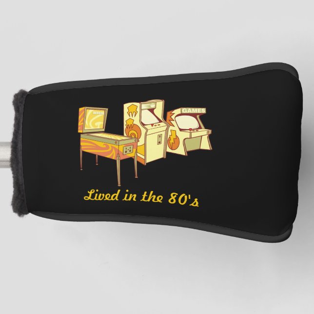 Funda Para Palo De Golf Juegos retro (Anverso)