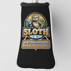 Funda Para Palo De Golf Jugador de Disc Golf Divertido Perezoso Jugador de