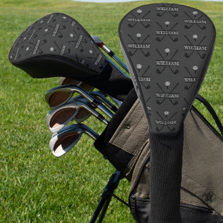 Funda Para Palo De Golf Jugador de Palo de Golf Clásico Gris