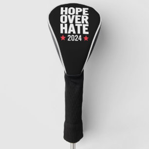 Funda Para Palo De Golf Kamala Harris 2024 Esperanza sobre el odio Preside