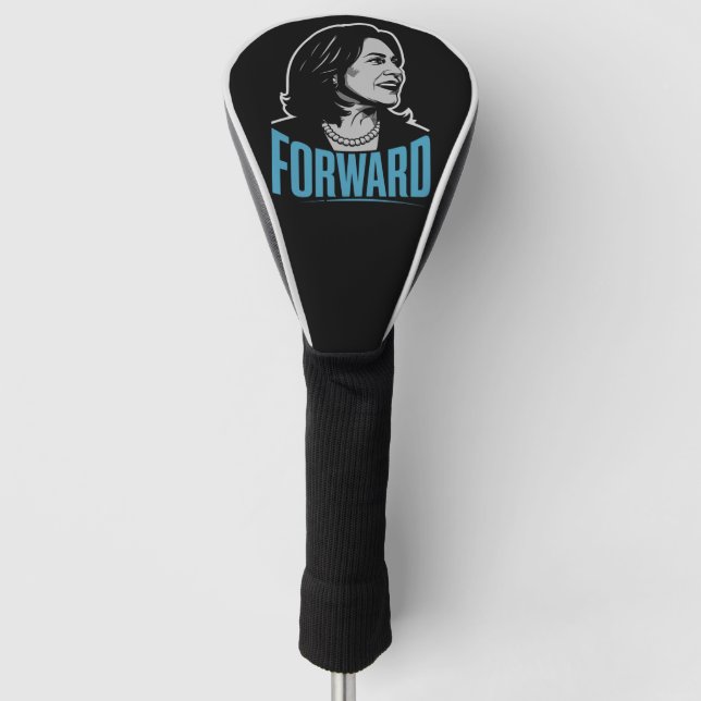 Funda Para Palo De Golf Kamala Harris Adelante (Anverso)