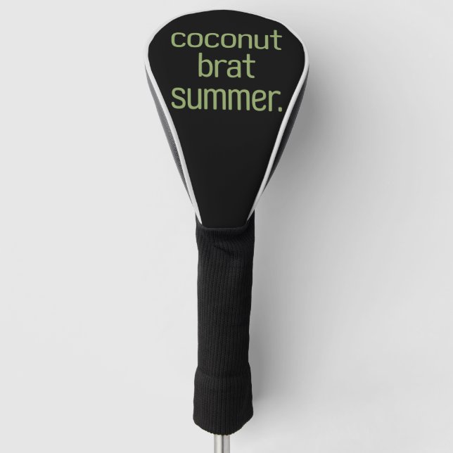 Funda Para Palo De Golf Kamala Harris Coconut Brat Summer 2024 (Anverso)