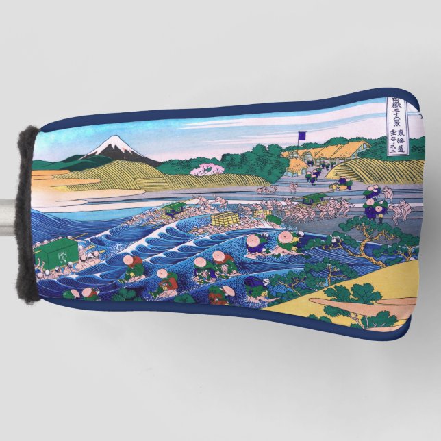 Funda Para Palo De Golf Katsushika Hokusai - Fuji de Kanaya en Tokaido (Anverso)