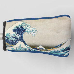Funda Para Palo De Golf Katsushika Hokusai - La gran ola de Kanagawa