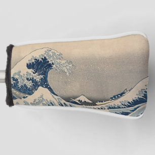 Funda Para Palo De Golf Katsushika Hokusai. La gran ola de Kanagawa 