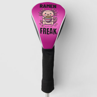 Funda Para Palo De Golf Kawaii Axalotl comiendo Ramen