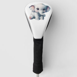 Funda Para Palo De Golf Kawaii Baby Elephant