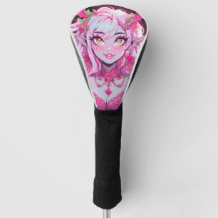 Funda Para Palo De Golf Kawaii Pinkcore Fantasy Demon Anime Chica