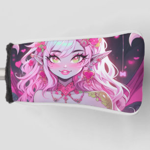 Funda Para Palo De Golf Kawaii Pinkcore Fantasy Demon Anime Chica