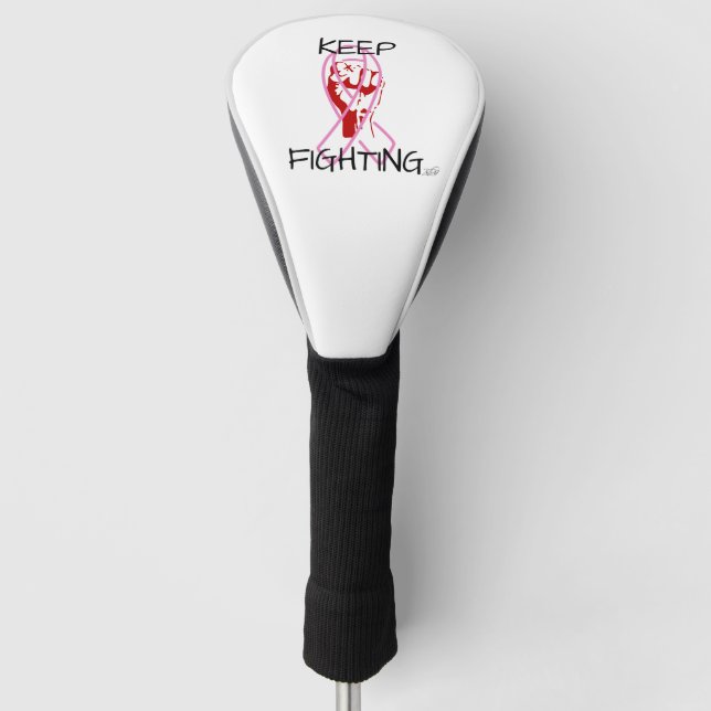 Funda Para Palo De Golf Keep Fighting (Anverso)